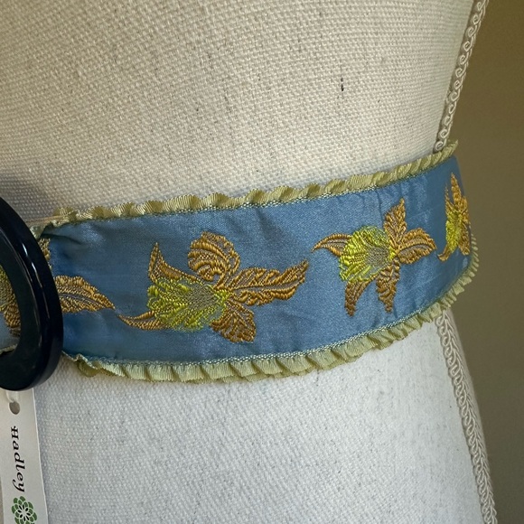 NWT Hadley Pollet Reversible Fabric Belt size XL - Picture 5 of 6